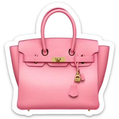 birkin rosa sticker