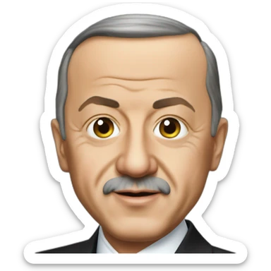 recep tayyip erdogan sticker