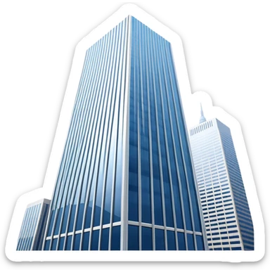 U.S bank tower in Los angeles sticker