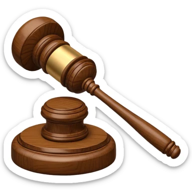 Court adjourned sticker