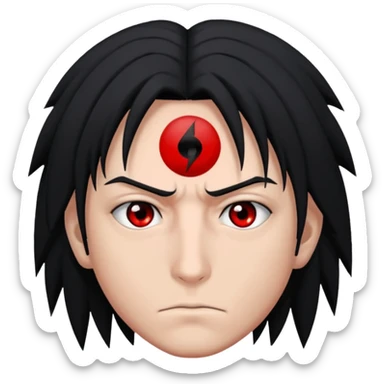 Sharingan madara sticker