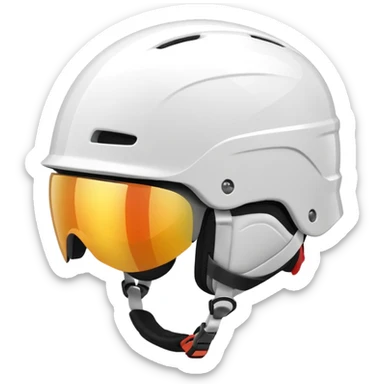 ski helmet sticker