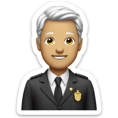 Civil servant  sticker