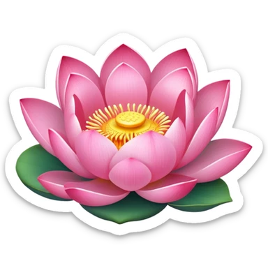 Pink Lotus  sticker