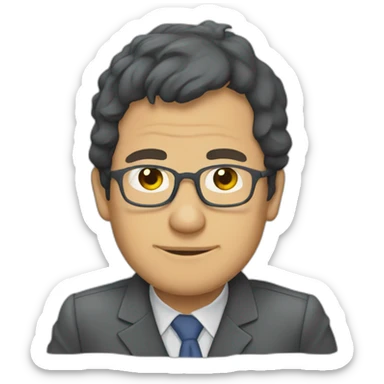 Gustavo Petro anime sticker
