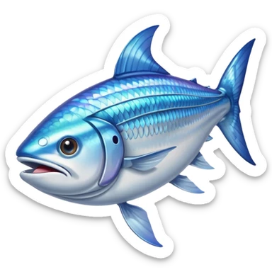friendly mackerel sticker