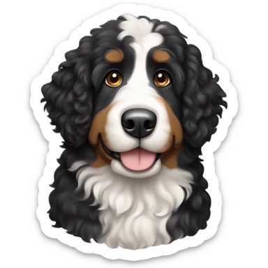 Bernedoodle  sticker