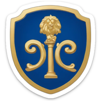 Alpha Phi Omega Fraternity Seal sticker