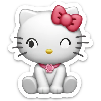 hello kitty  sticker