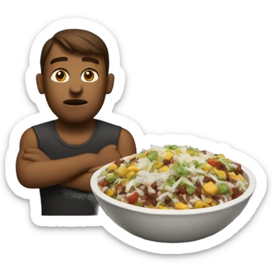 Disappointing Chipotle bowl sticker
