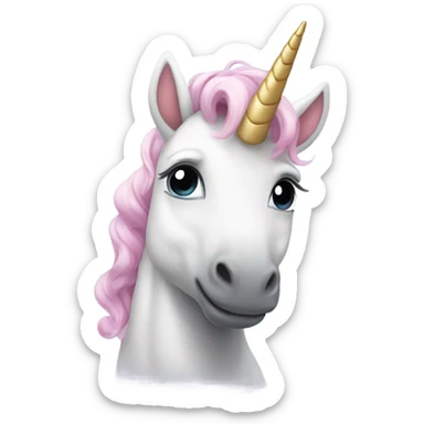 Baby unicorn sticker