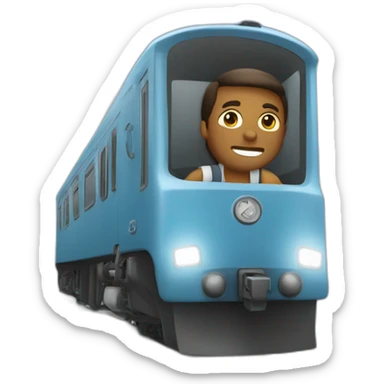 un homme en train de daber sticker