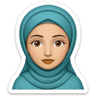 moroccan woman sticker