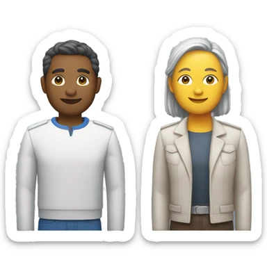 Un banquier tenant beaucoup d'argent et un Google pixel sticker