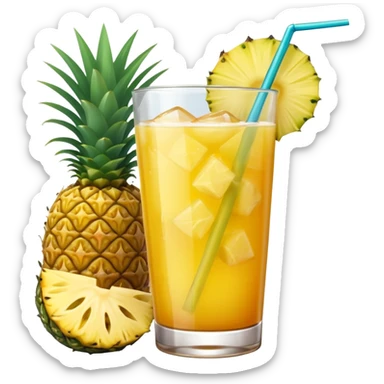 Tropical drink simple sticker