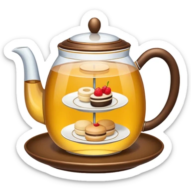 afternoon tea sticker