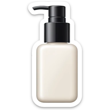 presentation a cosmetic product sticker