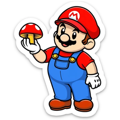Mario sticker