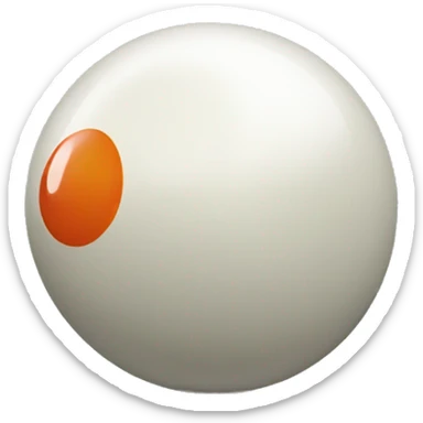 billiard ball 7 sticker