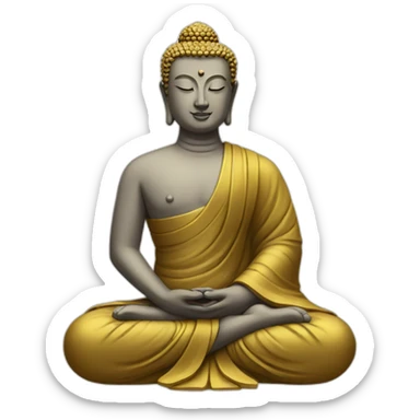 Buddha sticker