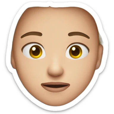 desgosting face sticker