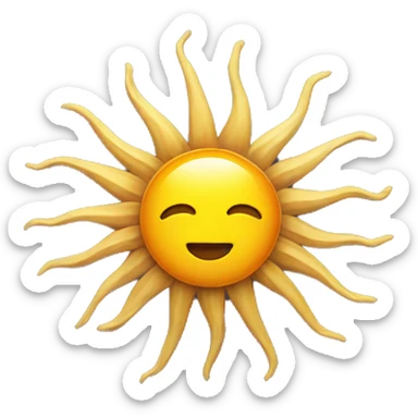 sun sticker