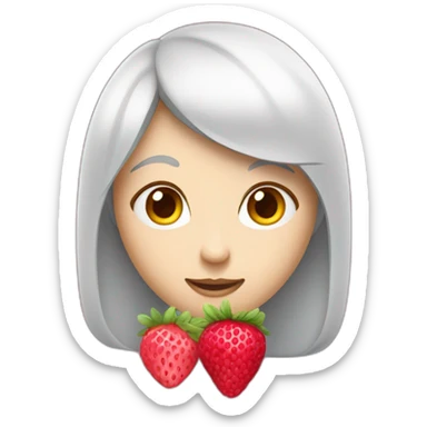 Fraise framboise myrtille  sticker