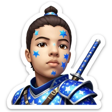 Celestial Samurai sticker
