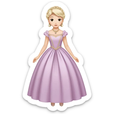 bridgerton aesthetic fan sticker