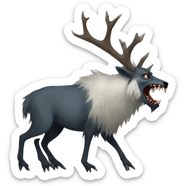 Wendigo sticker