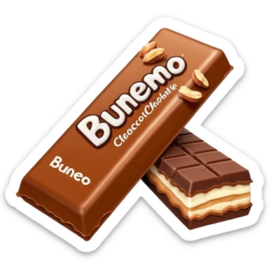 kinder bueno sticker