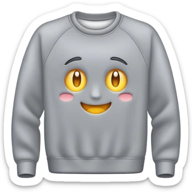 Sweatshirt sticker