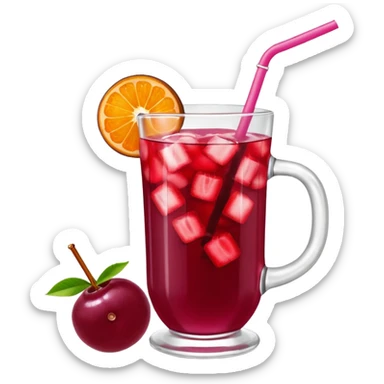  dunkin donuts berry sangria refresher  sticker