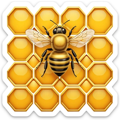 queen bee sticker
