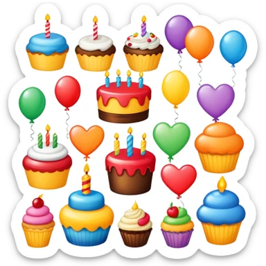 Happy birthday stickers  sticker