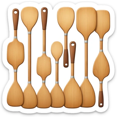 Paddle field sticker