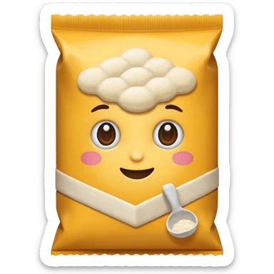 flour package sticker