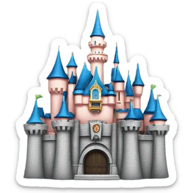 Disneyland castle  sticker