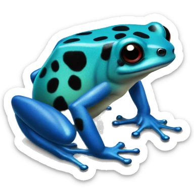 Poison dart frog  sticker