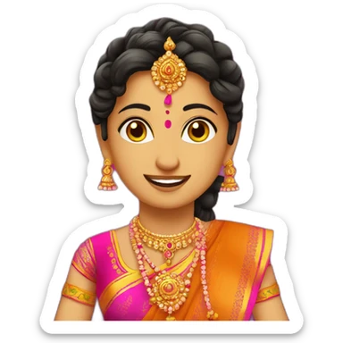 gujarati garba sticker