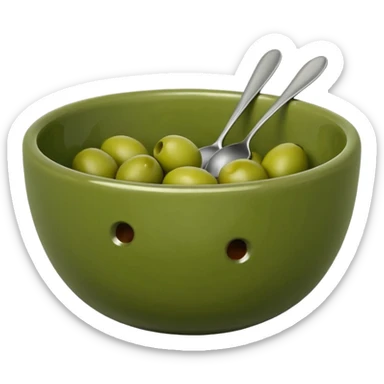 olive bowl sticker