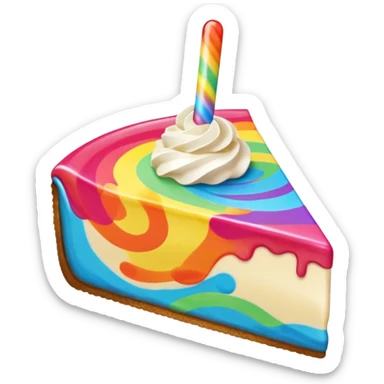 Paddlepop cheesecake sticker