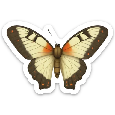 Apollo Butterfly sticker