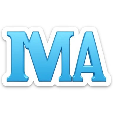 the letters MIA representing city of miami sticker