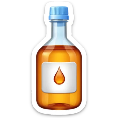 cough syrup sticker