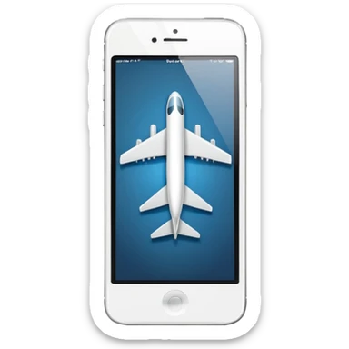 Aeroplane Mode for iPhone  sticker