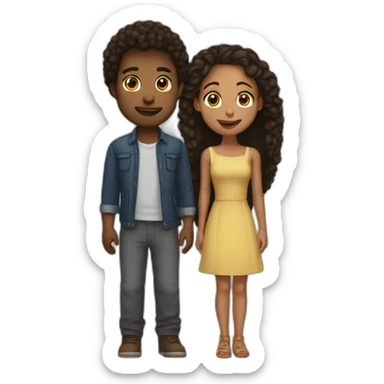 Eryn et noah sticker