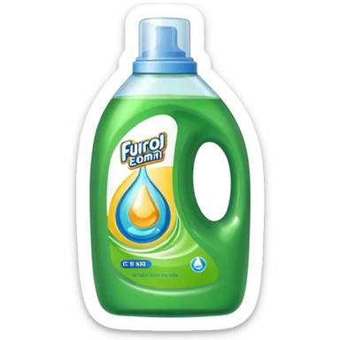 Laundry Detergent sticker