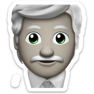 Posh-man-with-gray-suit-and-monopoly-money sticker