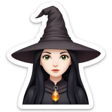 Witch sticker